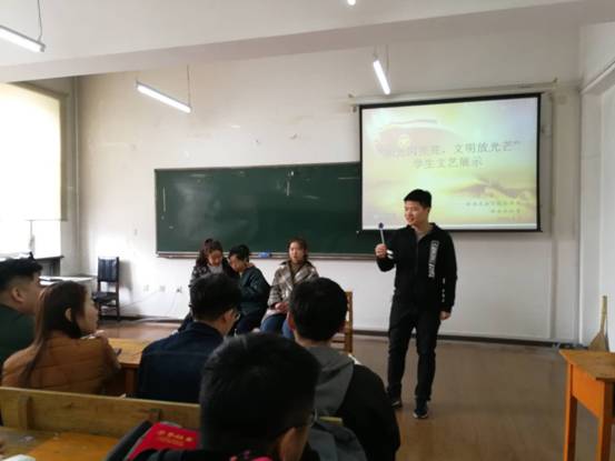 基础文明创建月系列活动之五beat365举办文艺展示比赛